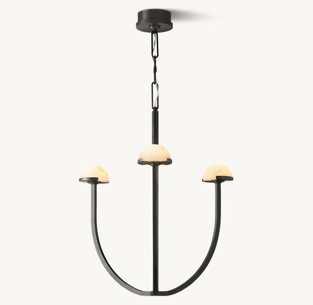 PEDRA ROUND CHANDELIER 24" - King Lamps
