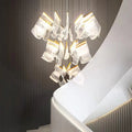 Extra Large Modern Acrylic Chandelier for Staircase/Foyer/Villa/Hall-King Lamps