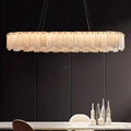 Halos Alabaster Round/Square Chandelier - King Lamps