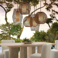 Cohen Globe Outdoor Pendant Natural