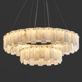 Halos Alabaster Round/Square Chandelier - King Lamps