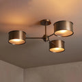 Daphne Metal Flush Mount Bronze