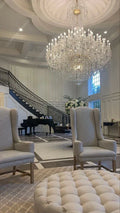 Extra Large Classic Traditional Crystal Chandelier 60/72/90 Lights for Hotel, Showroom, Foyer , Wedding Hall,Coffee Shop - King Lamps