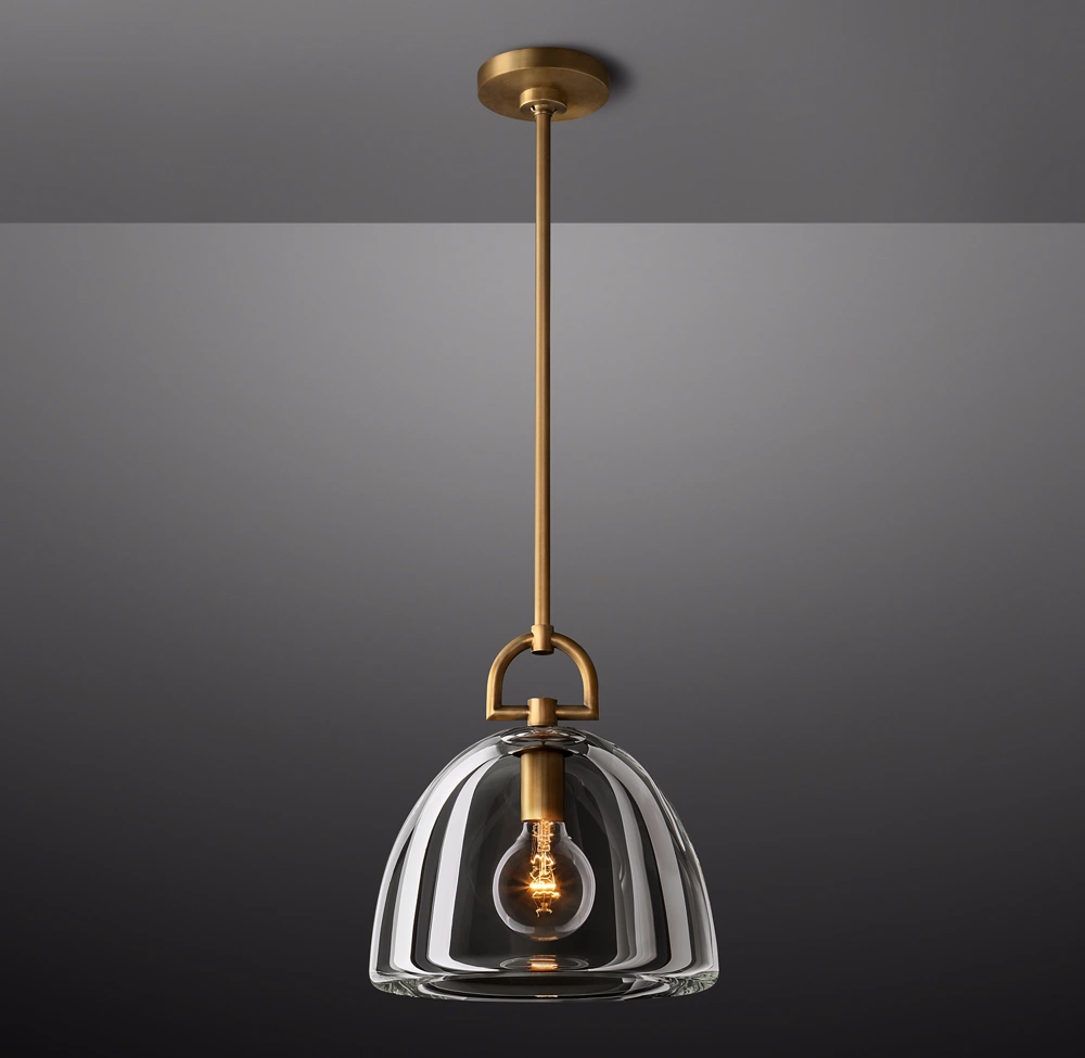 Botanist Dome Crystal Pendant 7'' 11'' 14'' - King Lamps