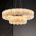 Halos Alabaster Round/Square Chandelier - King Lamps