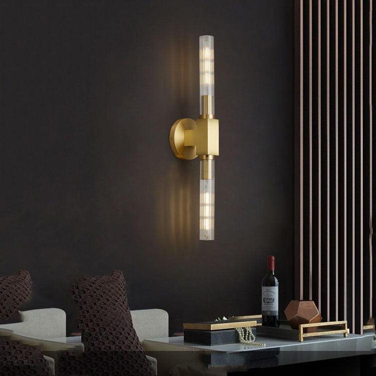 Cannele Linear Wall Sconce  22"W - King Lamps