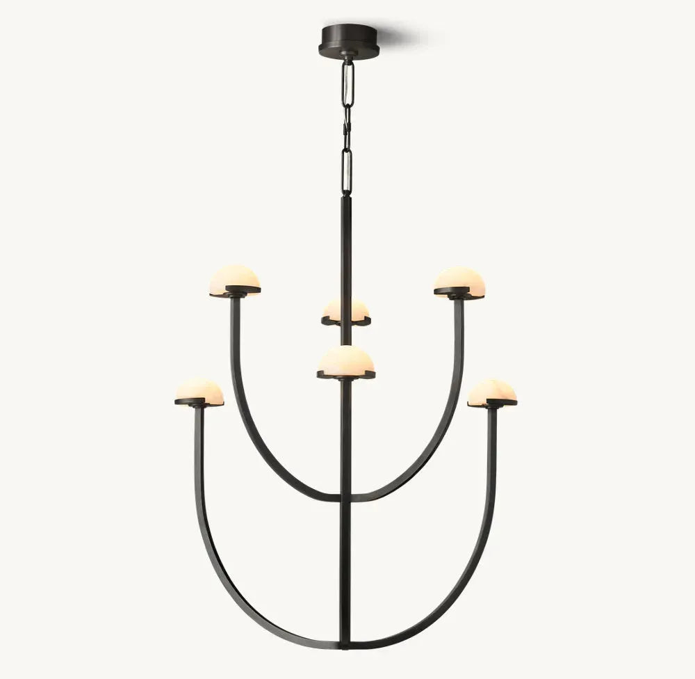 PEDRA ROUND CHANDELIER 32" - King Lamps