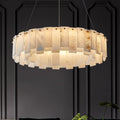 Halos Alabaster Round/Square Chandelier - King Lamps
