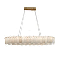 Halos Alabaster Round/Square Chandelier - King Lamps