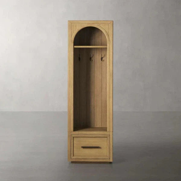Hattie Single Entryway Cabinet in Oak 25"W - King Lamps