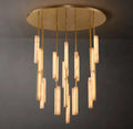 Audubon Alabaster Round Chandelier 56