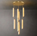 Audubon Alabaster Round Chandelier 24