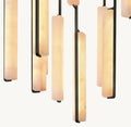 Audubon Alabaster Linear Chandelier 54