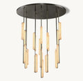 Audubon Alabaster Round Chandelier 56