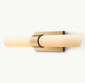 Ravelle Milk Glass Linear Sconce - King Lamps