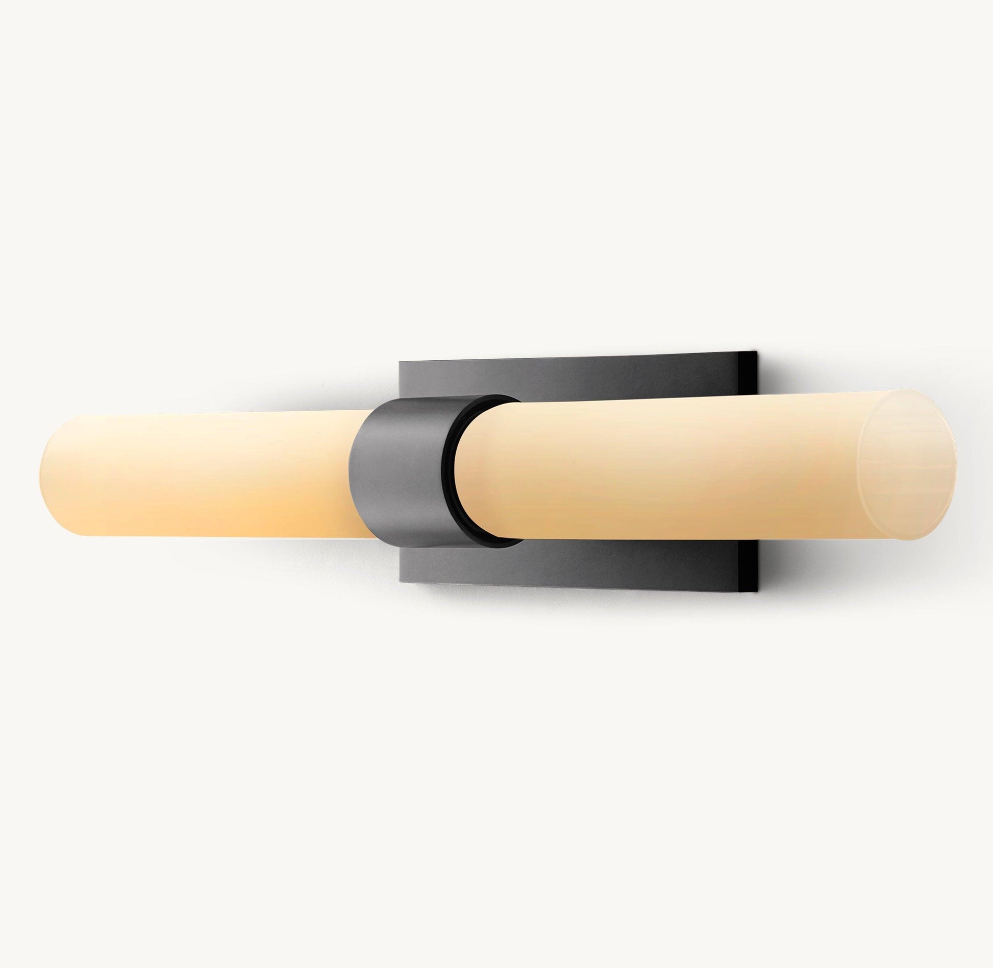 Ravelle Milk Glass Linear Sconce - King Lamps