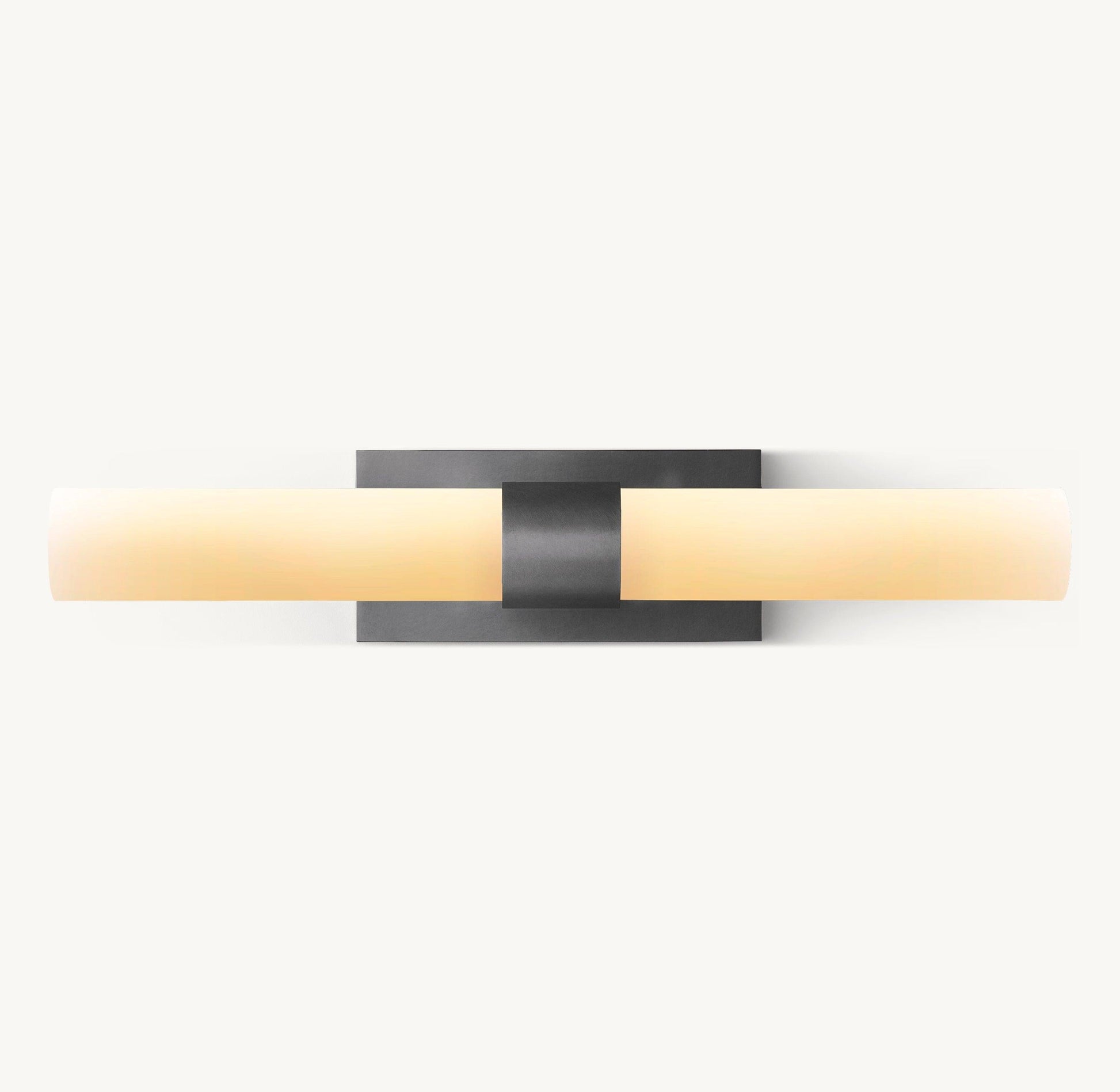 Ravelle Milk Glass Linear Sconce - King Lamps