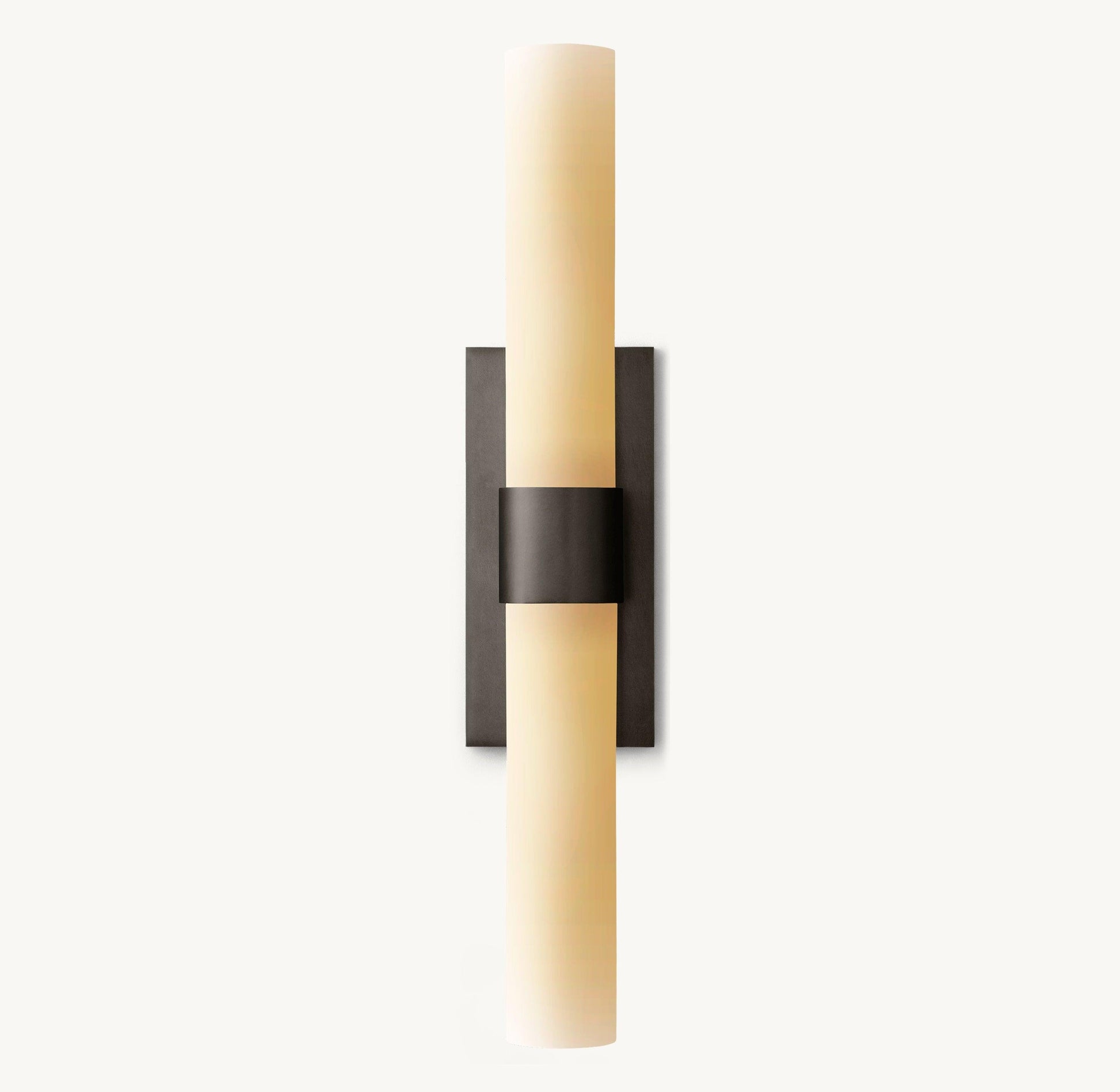 Ravelle Milk Glass Linear Sconce - King Lamps