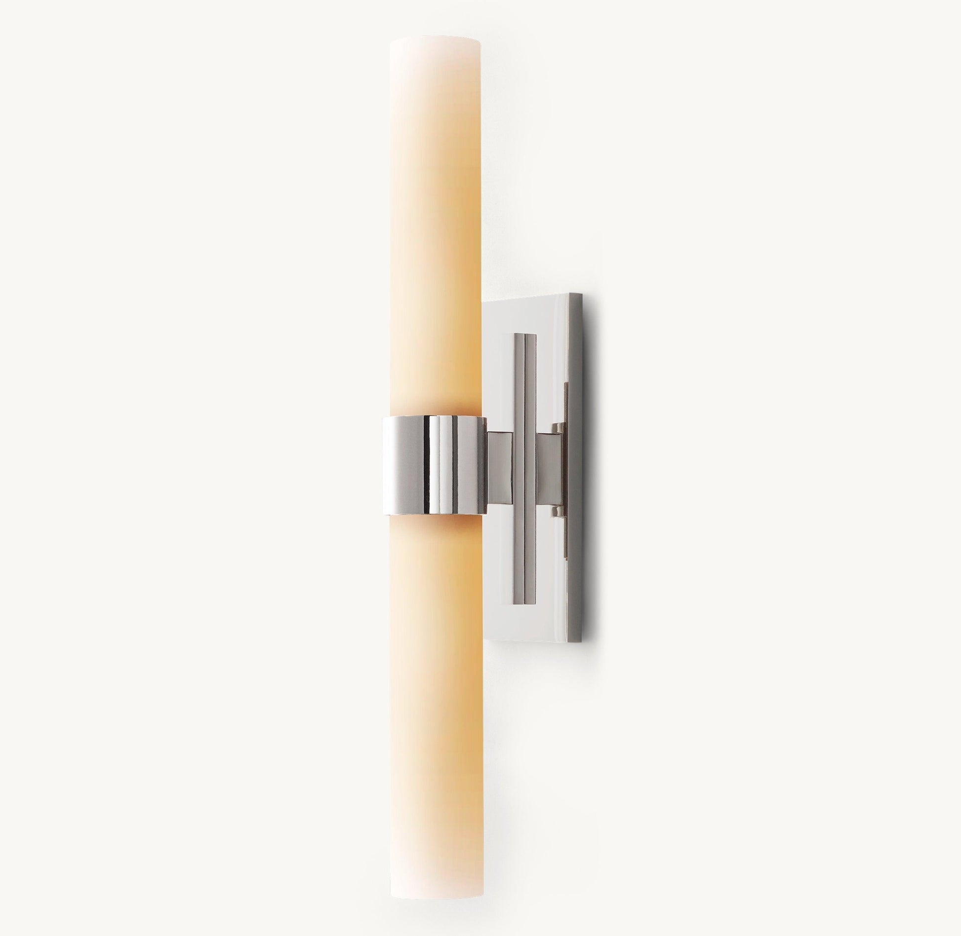 Ravelle Milk Glass Linear Sconce - King Lamps