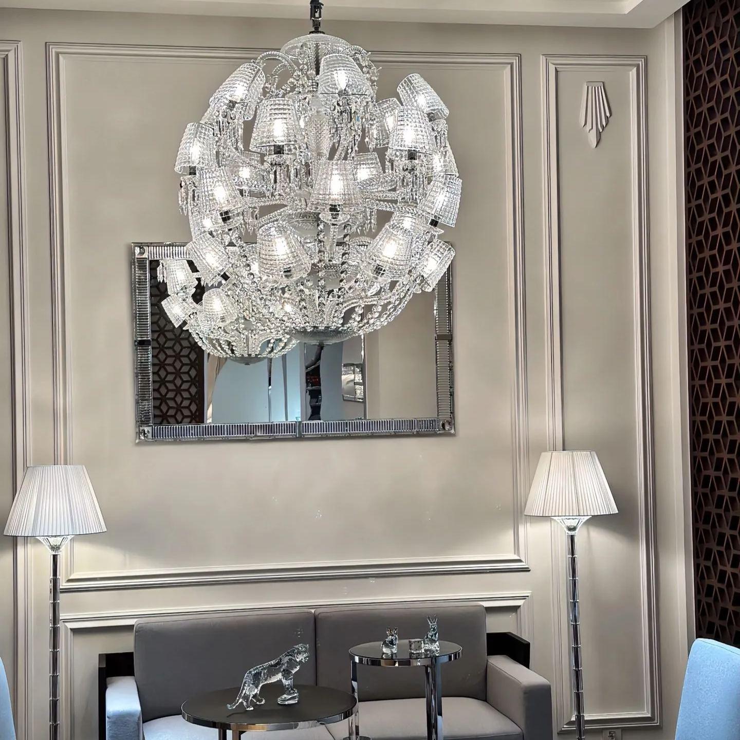 Baccarat Le Roi Soleil Crystal Chandelier - King Lamps