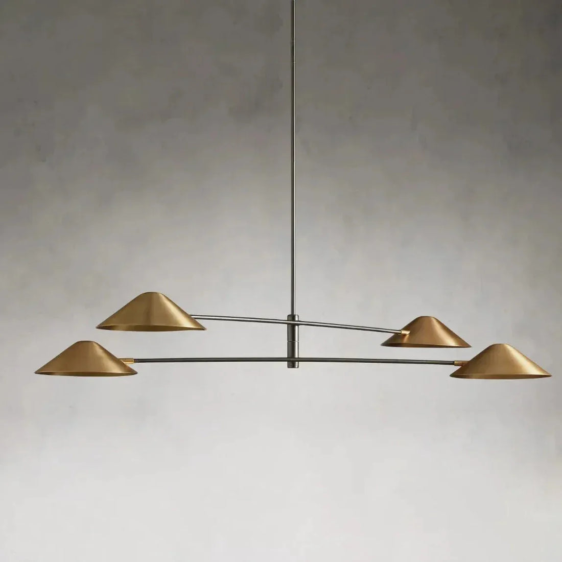 Simms 4-Light Linear Chandelier 60" - King Lamps