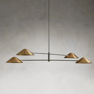 Simms 4-Light Linear Chandelier 60" - King Lamps