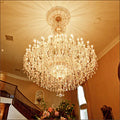 Extra Large Classic Traditional Crystal Chandelier 60/72/90 Lights for Hotel, Showroom, Foyer , Wedding Hall,Coffee Shop - King Lamps
