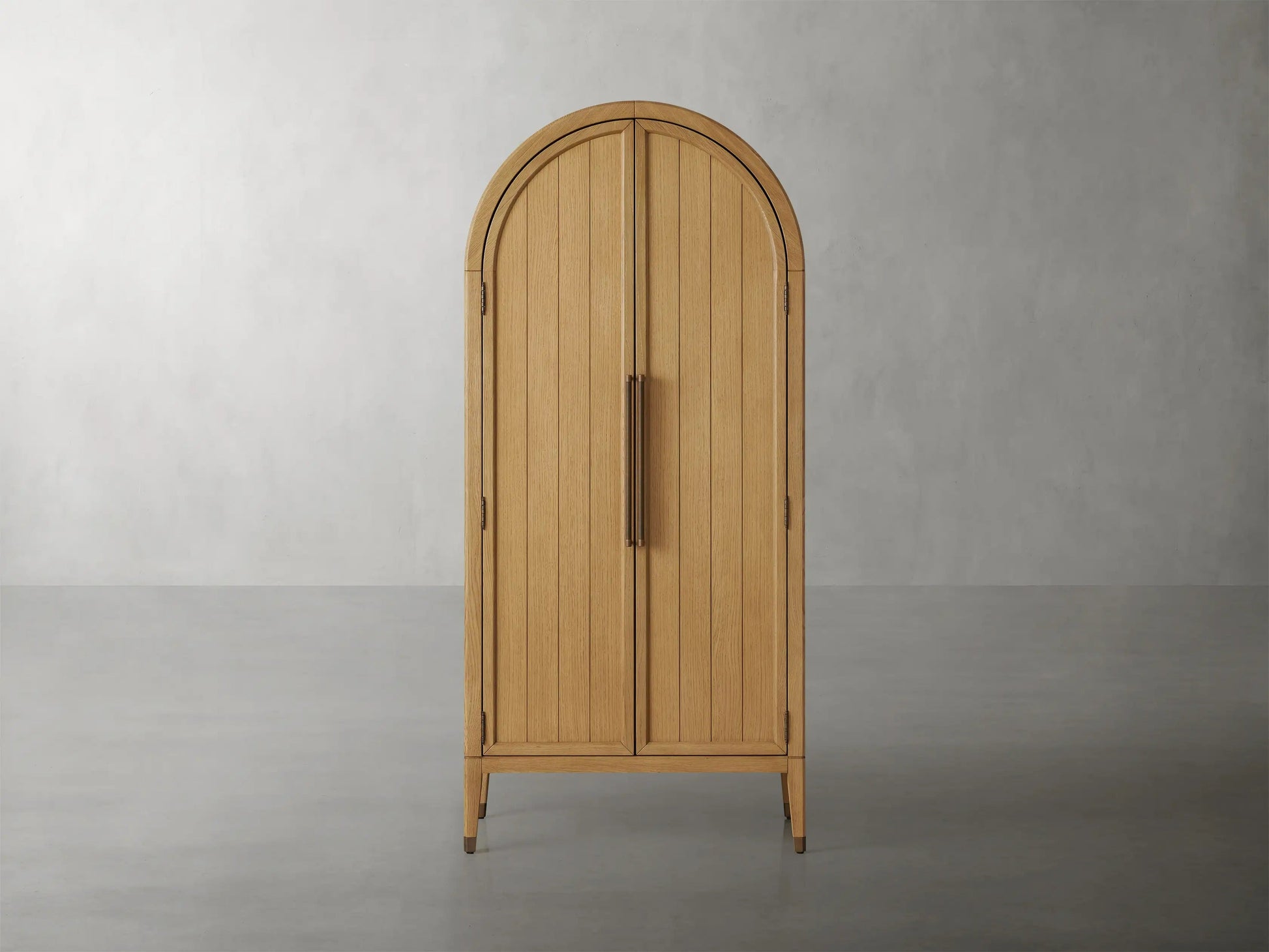 Hattie Accent Cabinet in Oak 36"W 46"W - King Lamps