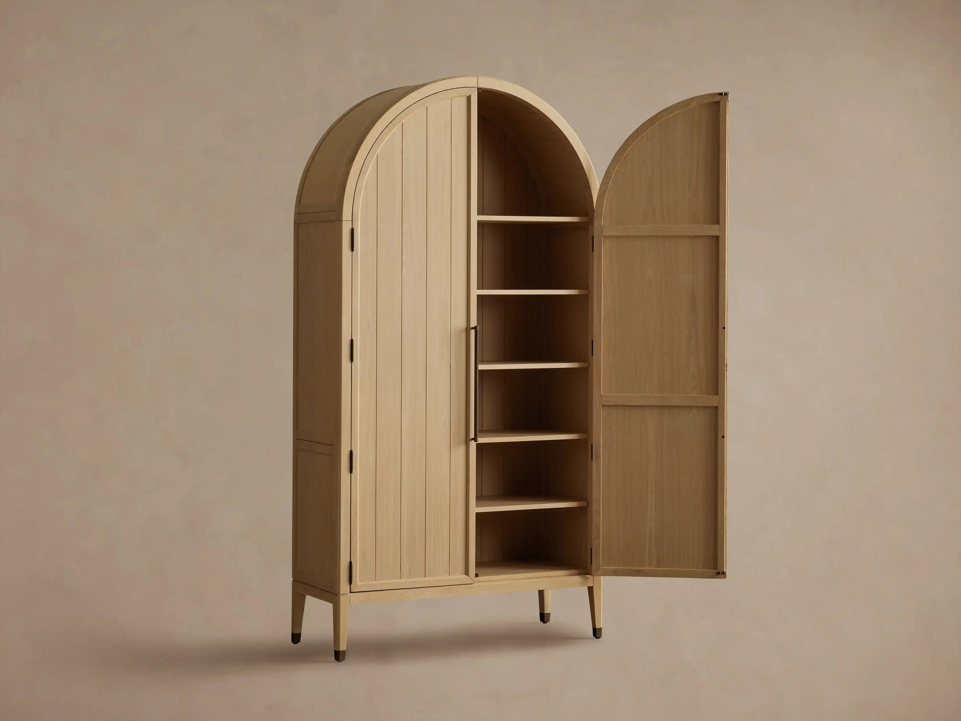 Hattie Accent Cabinet in Oak 36"W 46"W - King Lamps