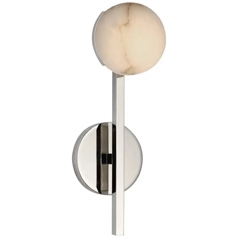 Pedra Wearstler Alabaster Pedra Petite Tail Sconce - King Lamps
