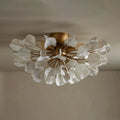 Lunaria Flush Mount Brass