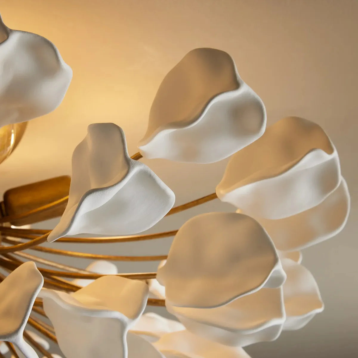 Lunaria Flush Mount Brass