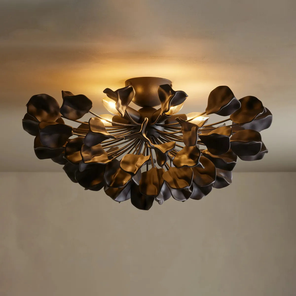Lunaria Flush Mount Bronze