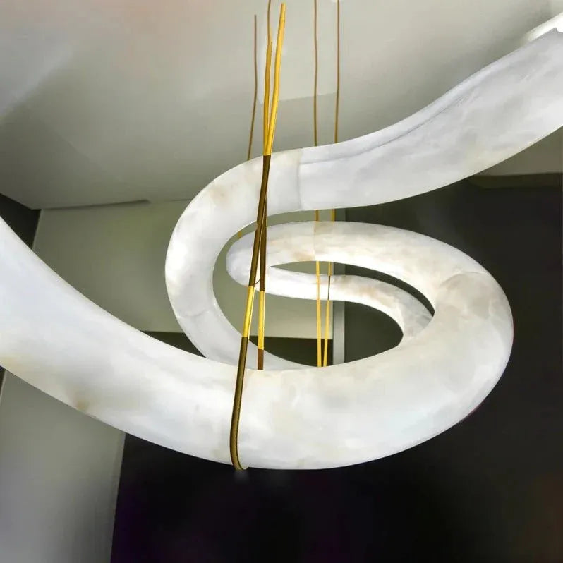 Mata Alabaster Chandelier - King Lamps