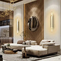 Grandeur Alabaster Linear Hallway Sconce - King Lamps