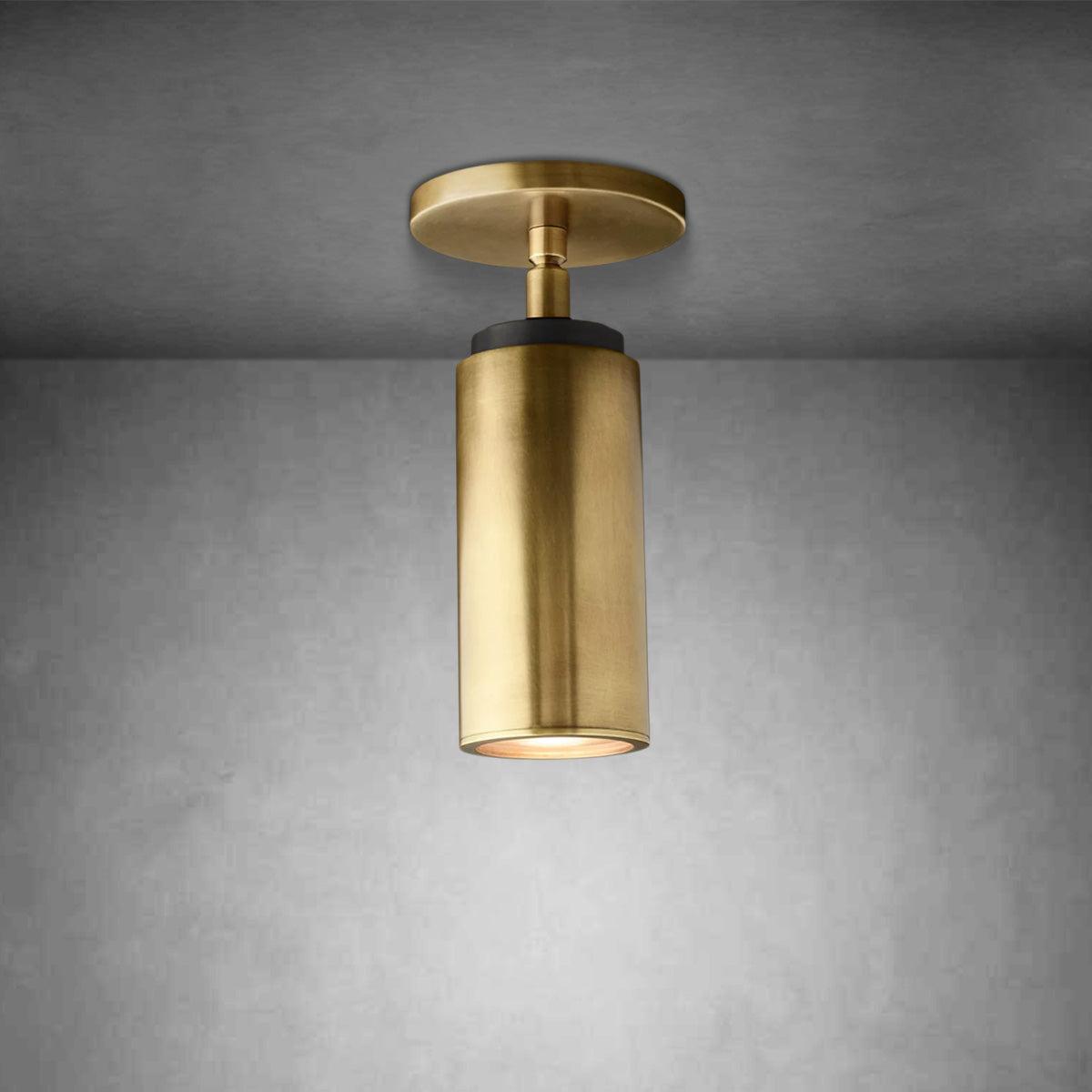 Champeaux Pivoting Flushmount 9"H - King Lamps