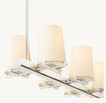 PAUILLAC FABRIC SHADE LINEAR CHANDELIER 60