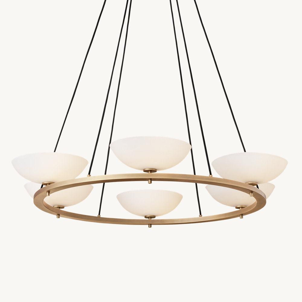 VERNETE ROUND CHANDELIER 48" - King Lamps