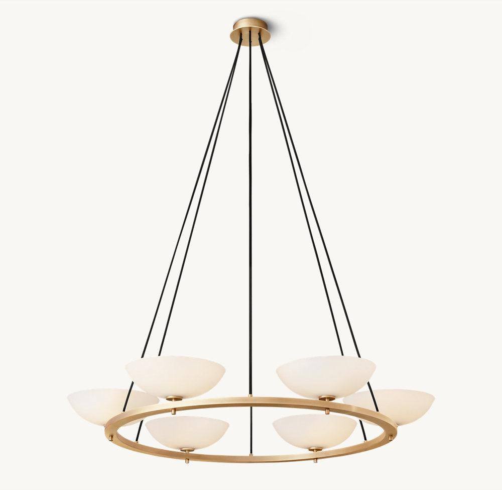 VERNETE ROUND CHANDELIER 48" - King Lamps