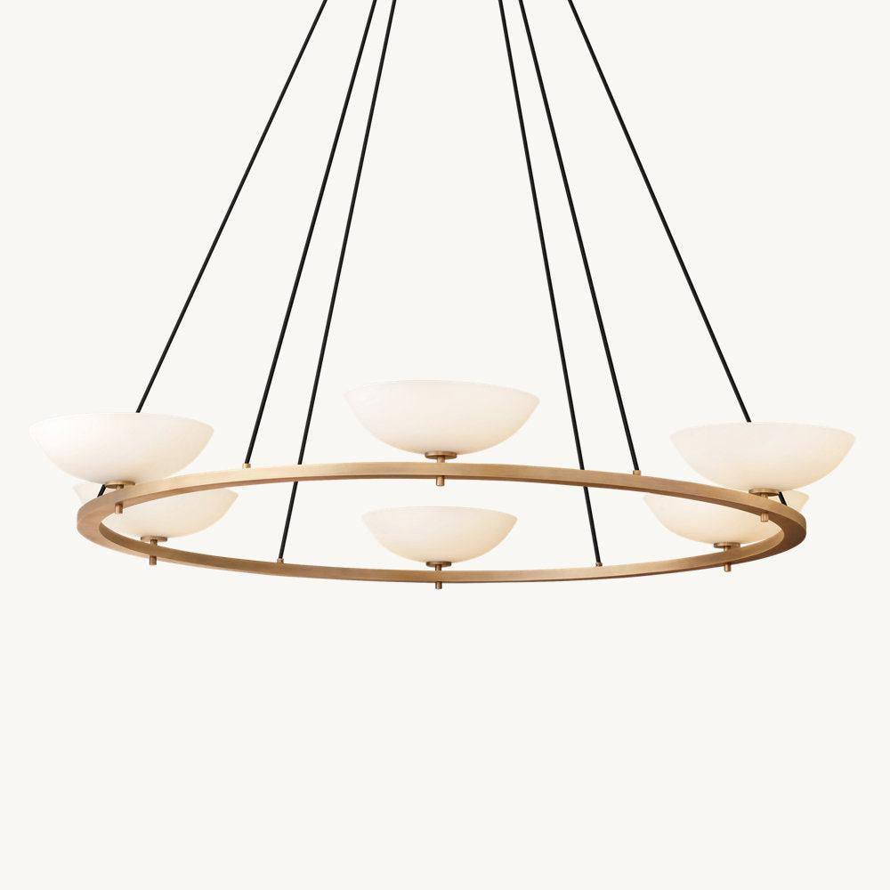 VERNETE ROUND CHANDELIER 60" - King Lamps