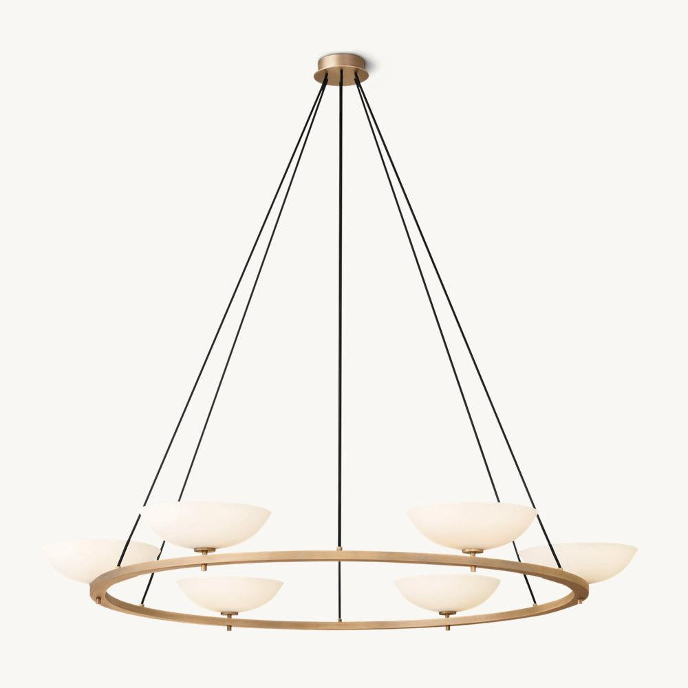 VERNETE ROUND CHANDELIER 60" - King Lamps