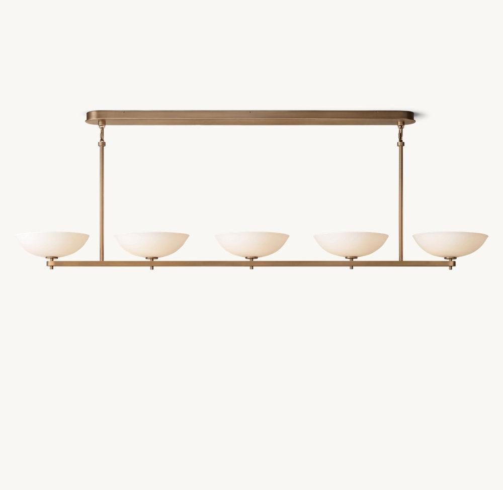 VERNETE LINEAR CHANDELIER 76" - King Lamps