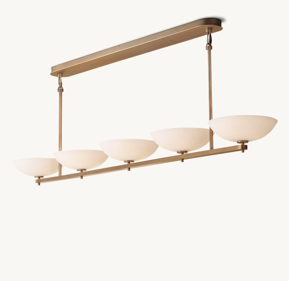 VERNETE LINEAR CHANDELIER 76" - King Lamps
