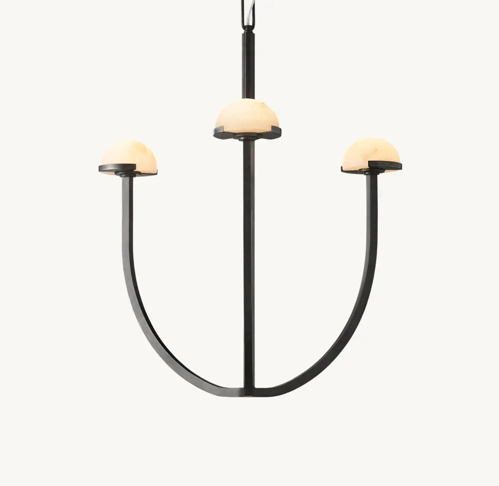 PEDRA ROUND CHANDELIER 24" - King Lamps