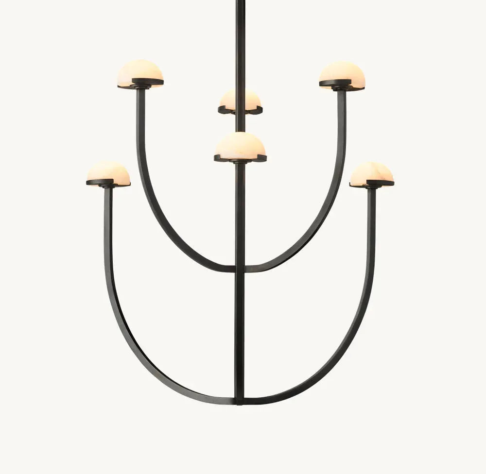 PEDRA ROUND CHANDELIER 32" - King Lamps