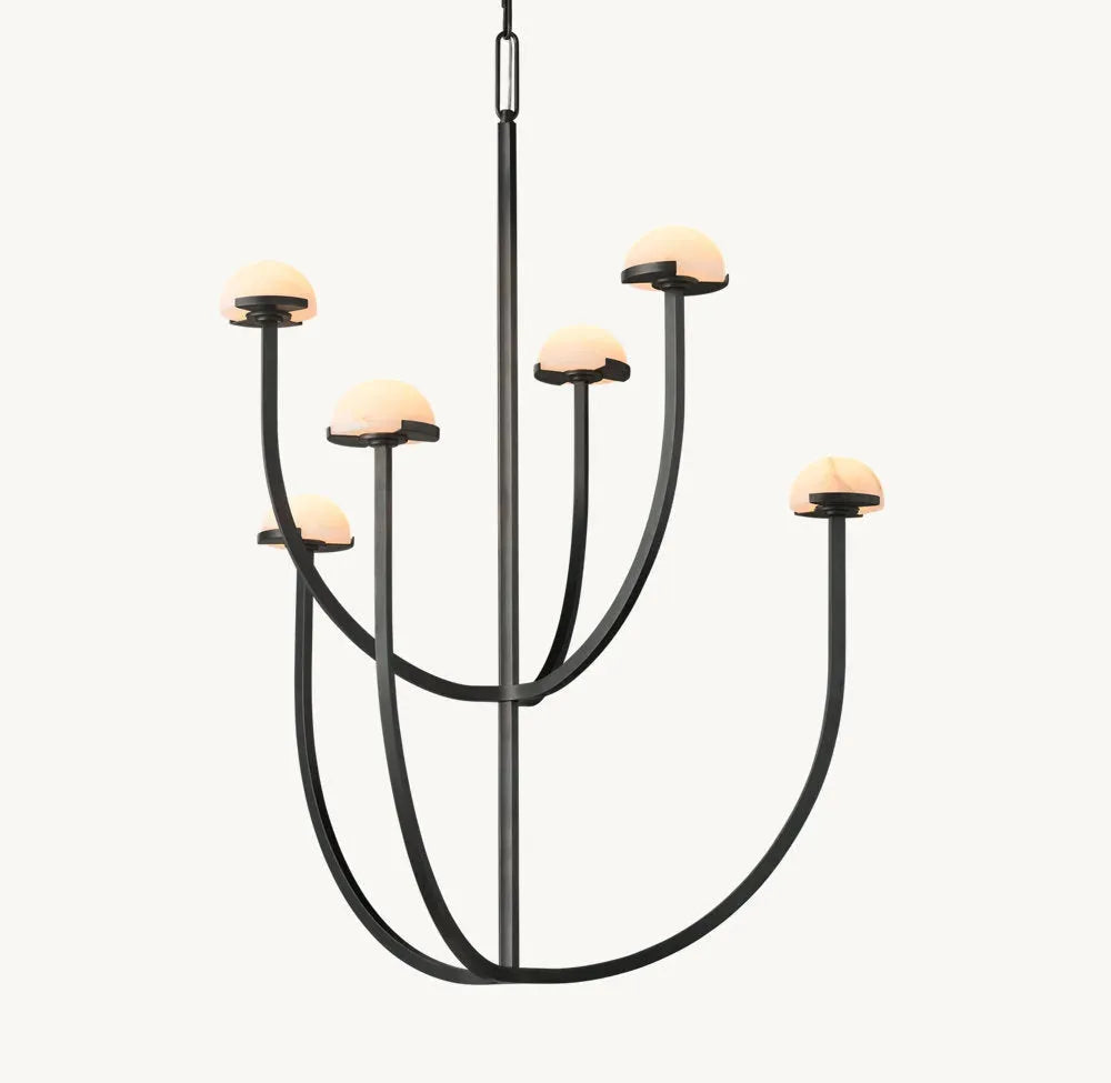 PEDRA ROUND CHANDELIER 32" - King Lamps