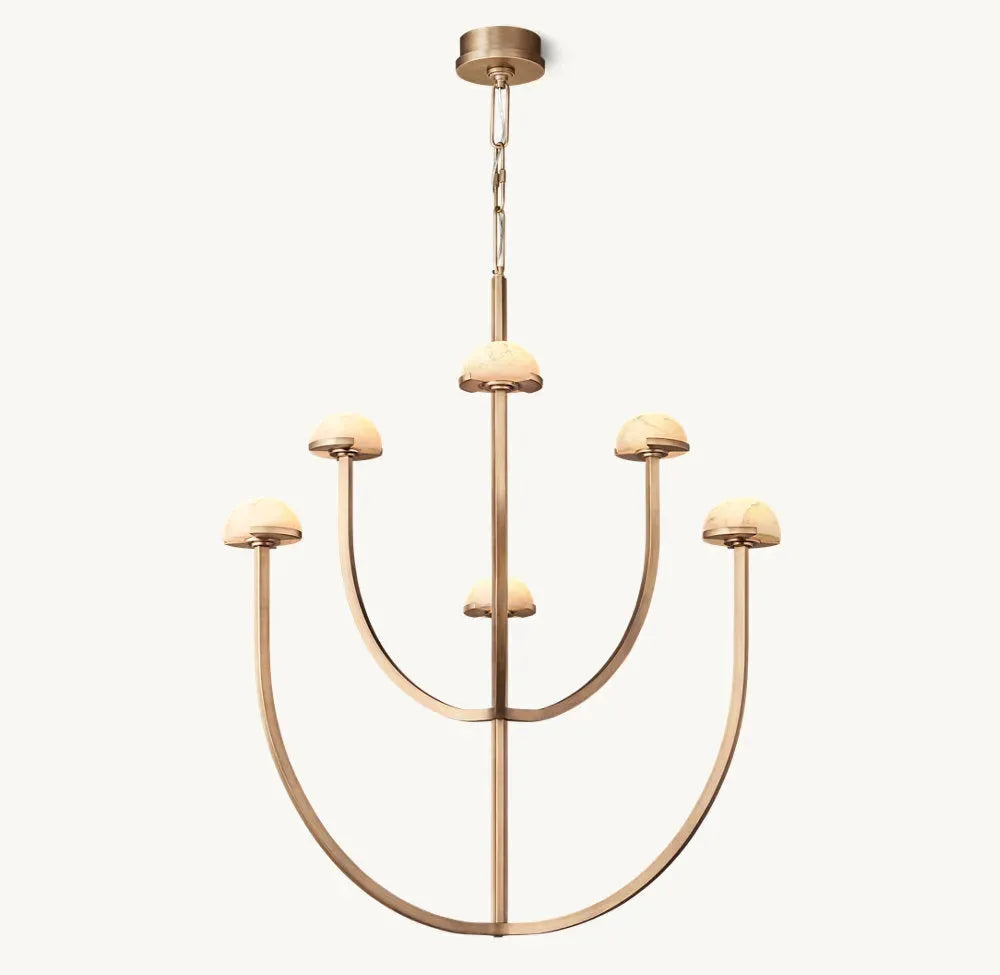 PEDRA ROUND CHANDELIER 32" - King Lamps