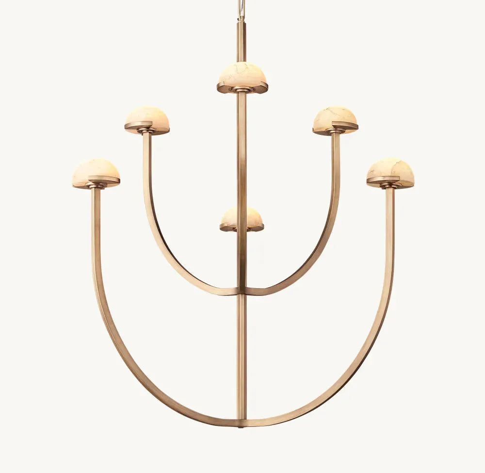 PEDRA ROUND CHANDELIER 32" - King Lamps