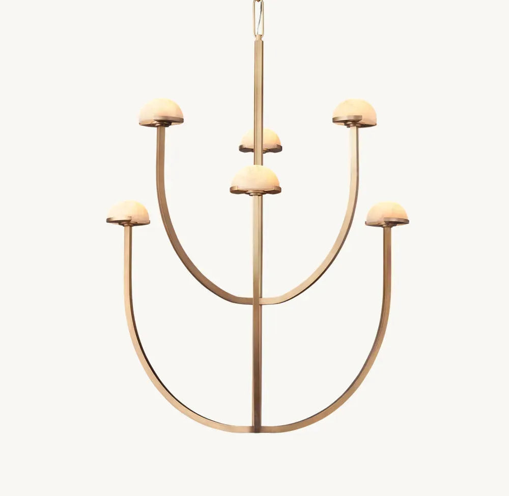 PEDRA ROUND CHANDELIER 32" - King Lamps
