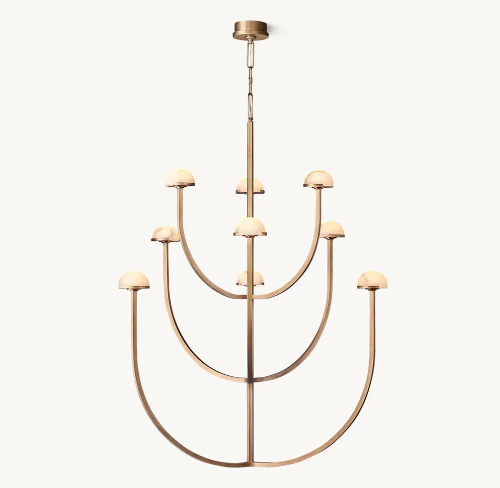 PEDRA ROUND CHANDELIER 40" - King Lamps